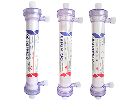 高通量聚醚砜中空纤维膜血液透析器